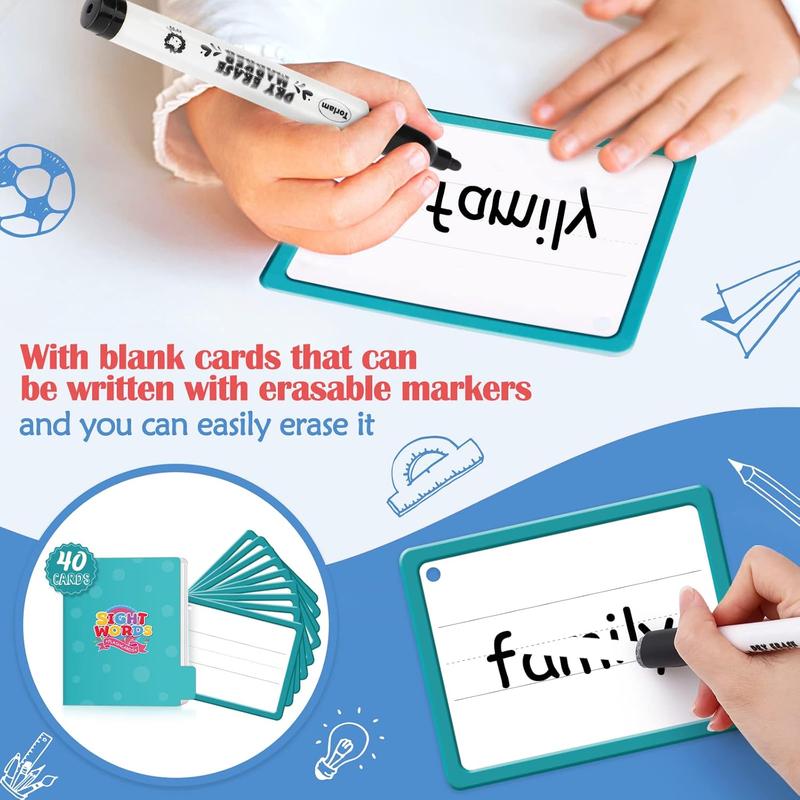 Sight Words & Phonics Flash Cards